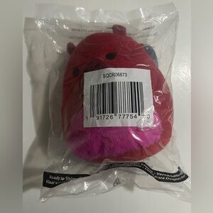 NWT Marcia the Maroon Capybara Stuffed Animal Squishy Doll Toy